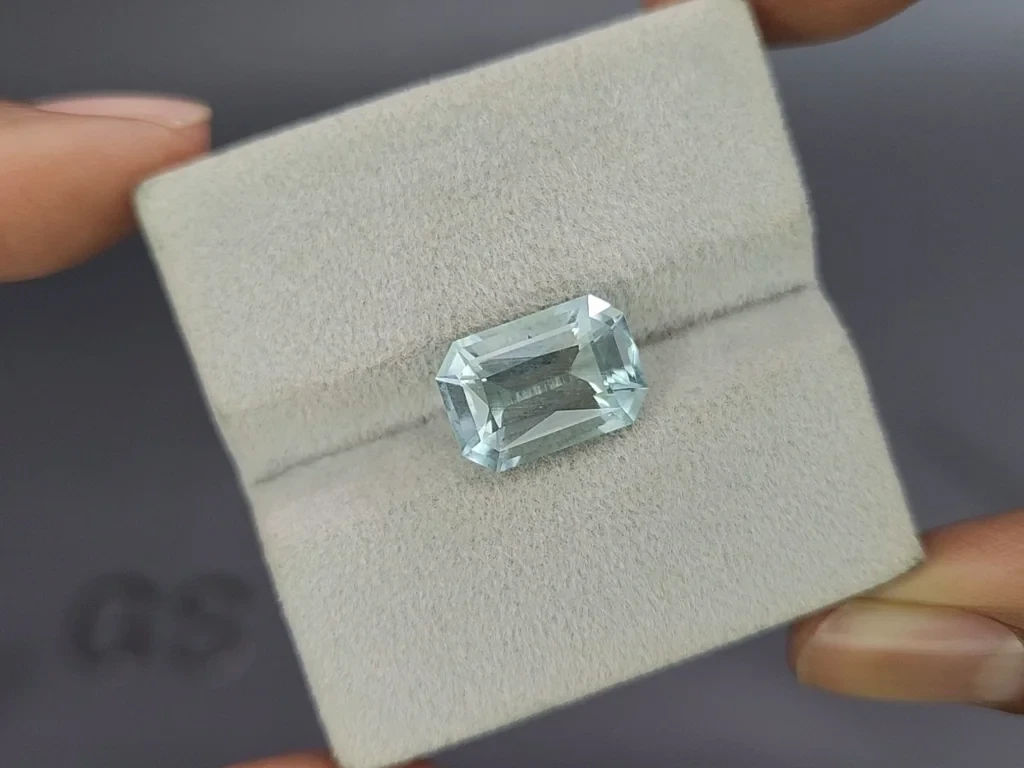 Aquamarine octagon cut 4.87 carats, Madagascar  Image №4