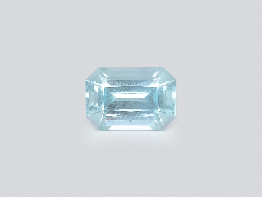 Aquamarine octagon cut 4.87 carats, Madagascar  Image №1