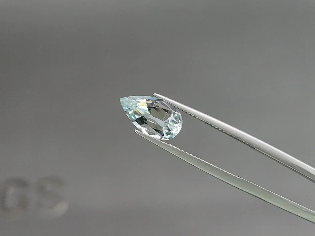 Set of aquamarines pear cut 4.51 carats, Madagascar Image №3