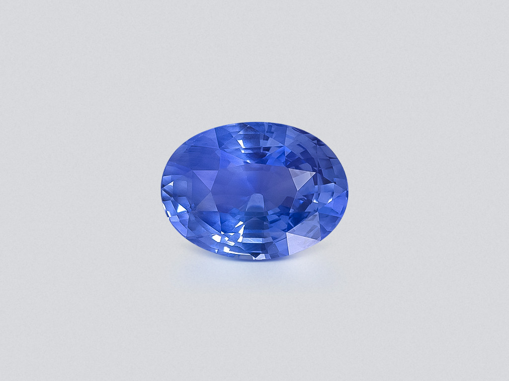 Unheated sapphire oval cut 5.58 carats, Sri Lanka Image №1