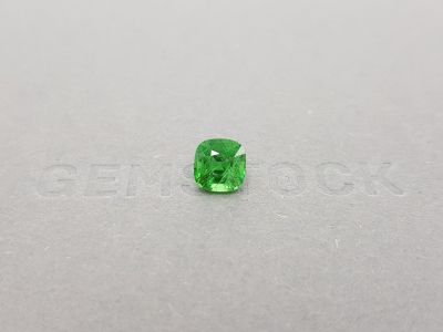 Bright green cushion cut tsavorite garnet 2.13 ct photo