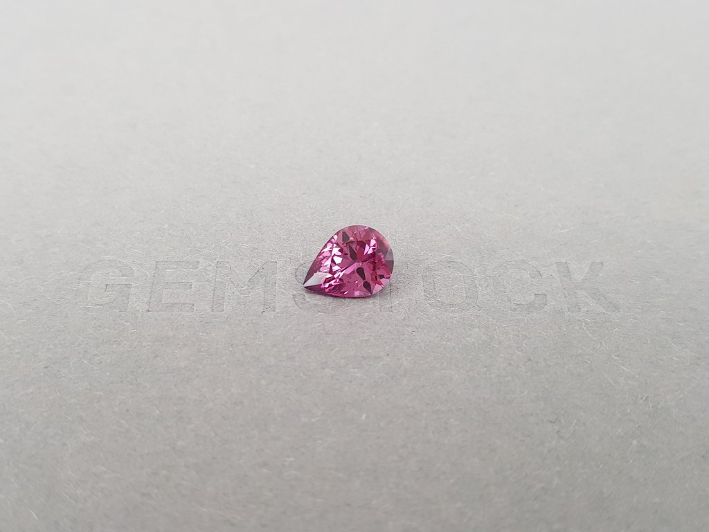 Rare unheated pear cut Padparadscha sapphire 1.88 ct, Tanzania Image №1
