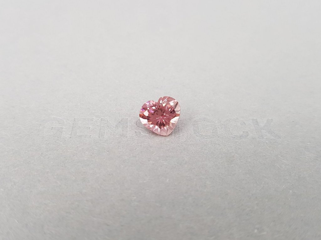 Pink tourmaline heart cut 2.02 ct, Nigeria Image №2