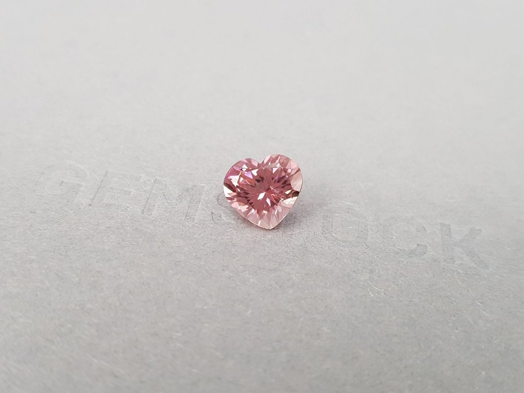 Pink tourmaline heart cut 2.02 ct, Nigeria Image №4