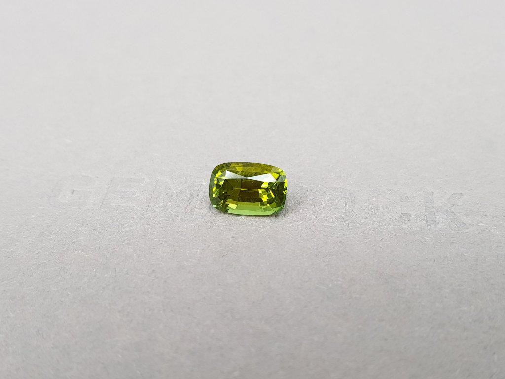 Cushion-cut green tourmaline from Nigeria 1.99 carats Image №3
