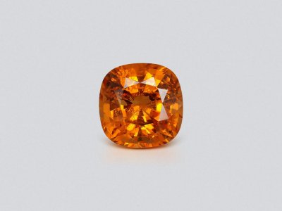 Top Fanta color spessartite garnet in cushion cut 4.23 carats, Africa photo