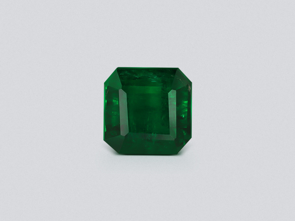 Emerald Vivid Green octagon cut 2.02 carats, Pakistan Image №1