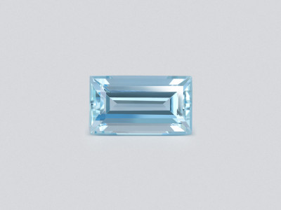 Aquamarine baguette cut 5.54 carats, Madagascar  photo