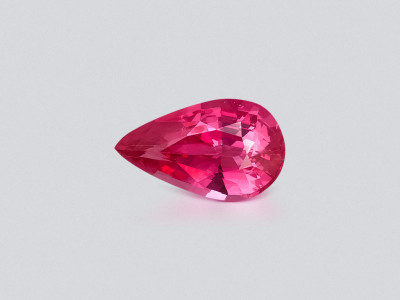 Spinel Mahenge Vivid Pink pear cut 1.53 carats, Tanzania   photo