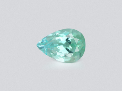 Paraiba tourmaline pear cut 1.58 carats, Mozambique photo