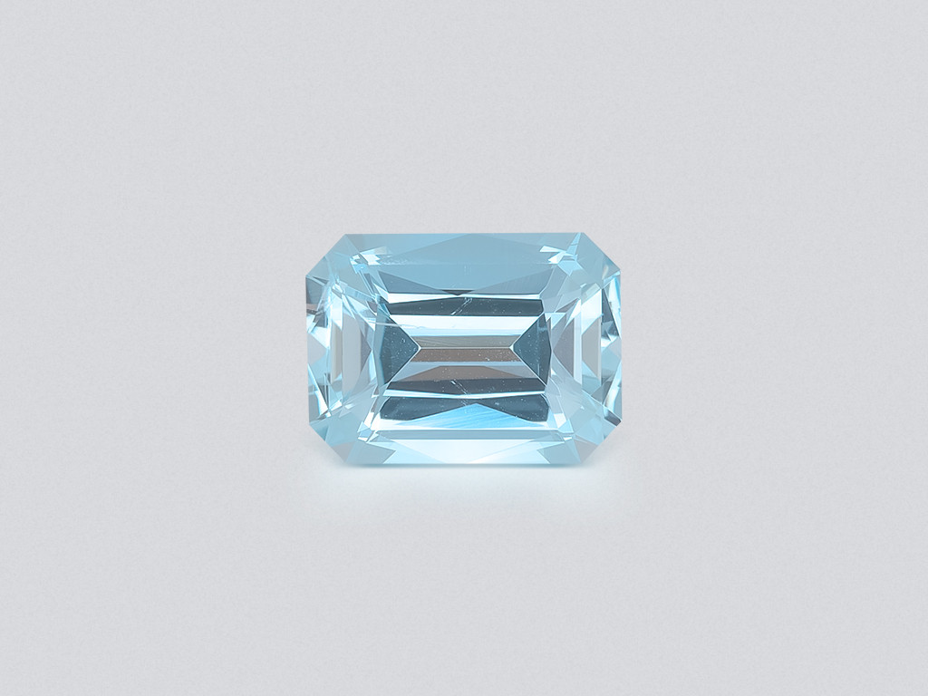 Aquamarine octagon cut  2.45 carats, Madagascar  Image №1