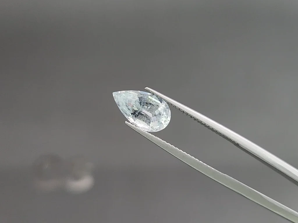 Set of aquamarines pear cut 4.49 carats, Madagascar Image №3