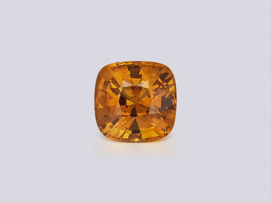 Garnet spessartine cushion cut 2.35 carats, Tanzania Image №1