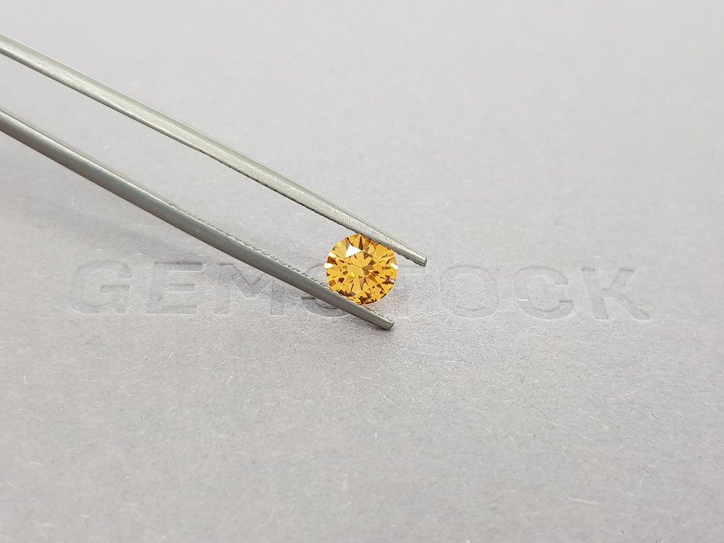 Spessartine garnet round cut 0.93 ct Image №4
