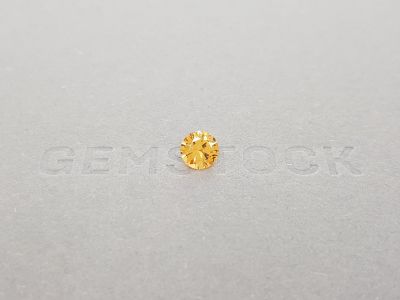 Spessartine garnet round cut 0.93 ct photo