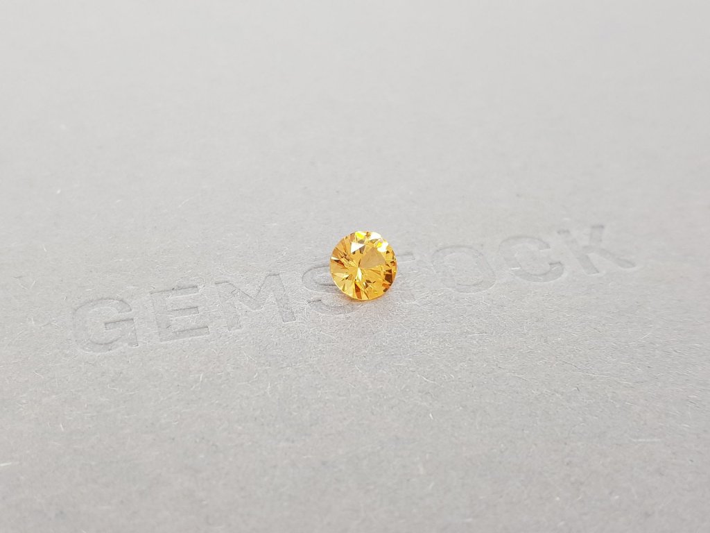 Spessartine garnet round cut 0.93 ct Image №2