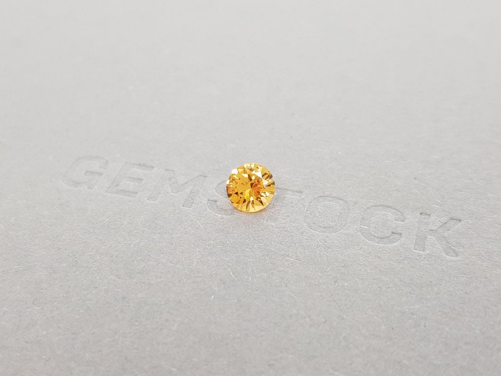 Spessartine garnet round cut 0.93 ct Image №3