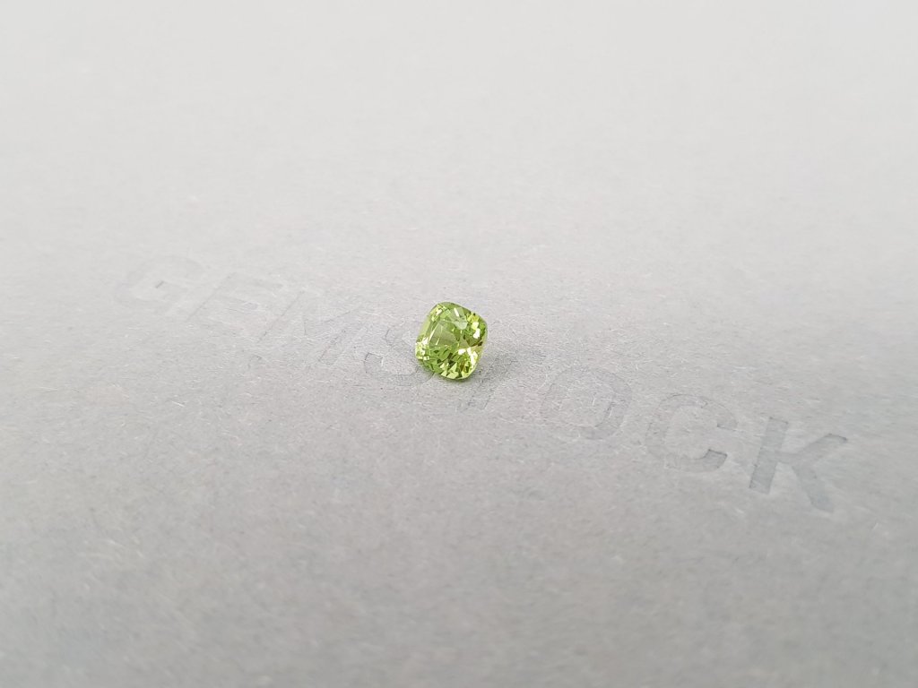 Cushion cut tsavorite garnet 0.61 ct Image №4