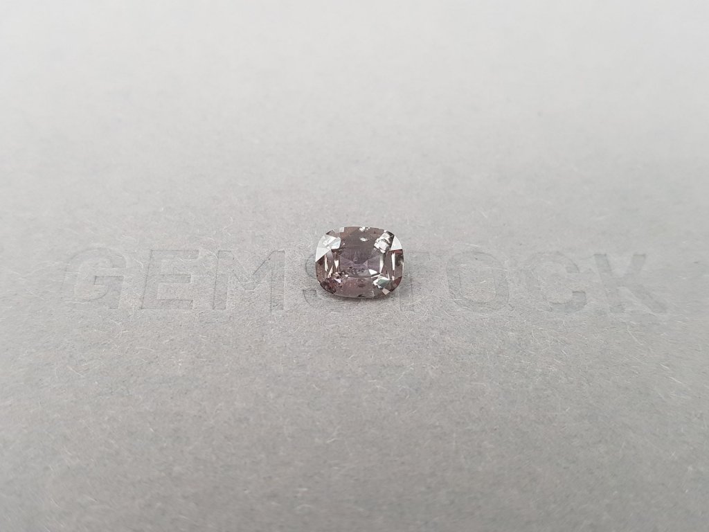 Greenish gray cushion cut sapphire 1.28 ct, Madagascar Image №1