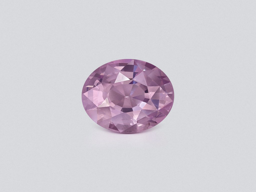 Lavender spinel in oval cut 2.01 carats, Tanzania Image №1