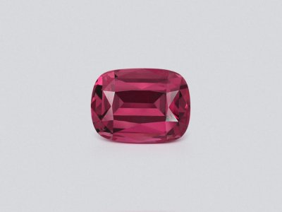 Rhodolite garnet cushion cut 1.67carats, Tanzania photo
