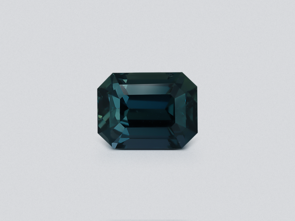 Unheated sapphireTeal octagon 6.03 carats, Madagascar Image №1