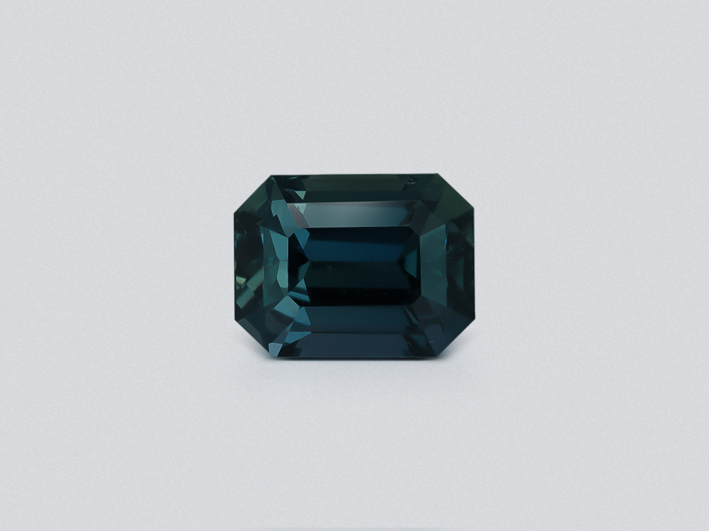 Unheated sapphireTeal octagon 6.03 carats, Madagascar Image №1