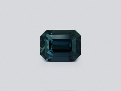 Unheated sapphireTeal octagon 6.03 carats, Madagascar photo