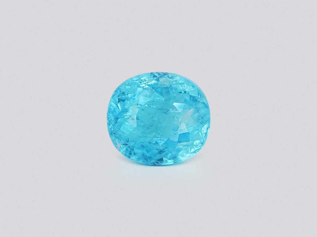 Neon blue Paraiba tourmaline cushion cut 2.31 carats, Mozambique Image №1