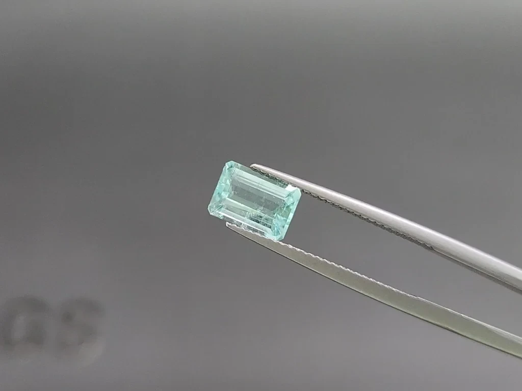 Paraiba tourmaline octagon cut 1.60 carats, Mozambique Image №3
