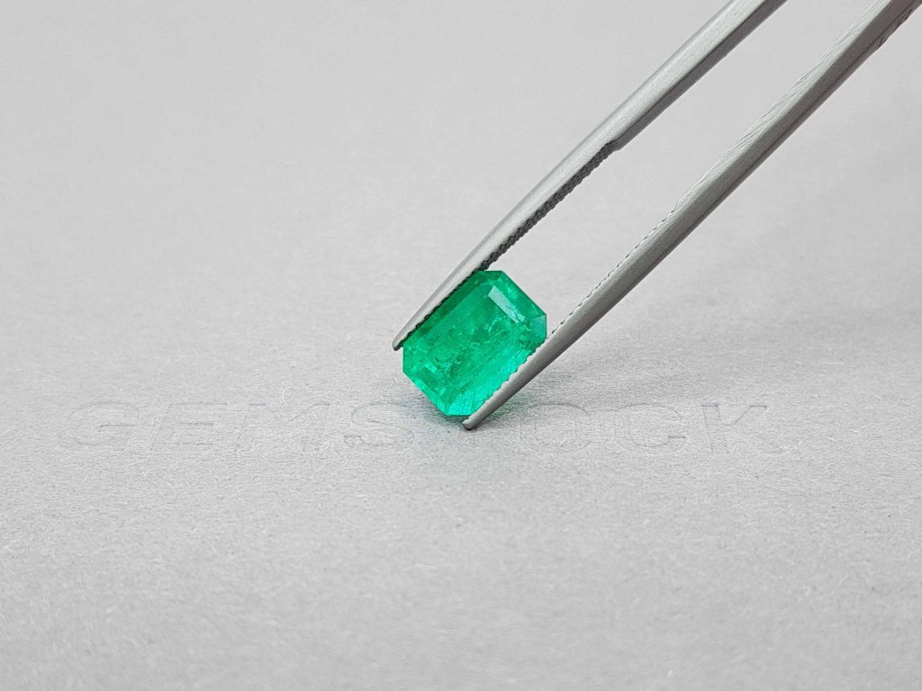 Colombian vivid green emerald 2.96 ct, GRS Minor Image №4