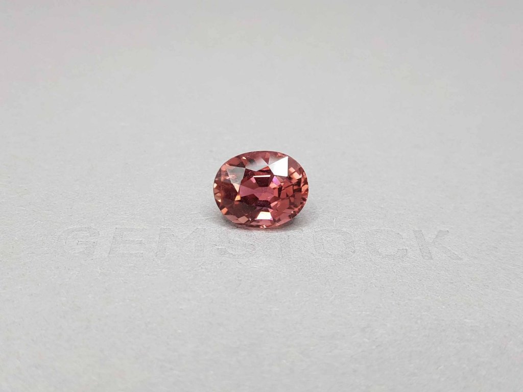 Rubellite oval cut 6.10 ct, Afghanistan Image №1