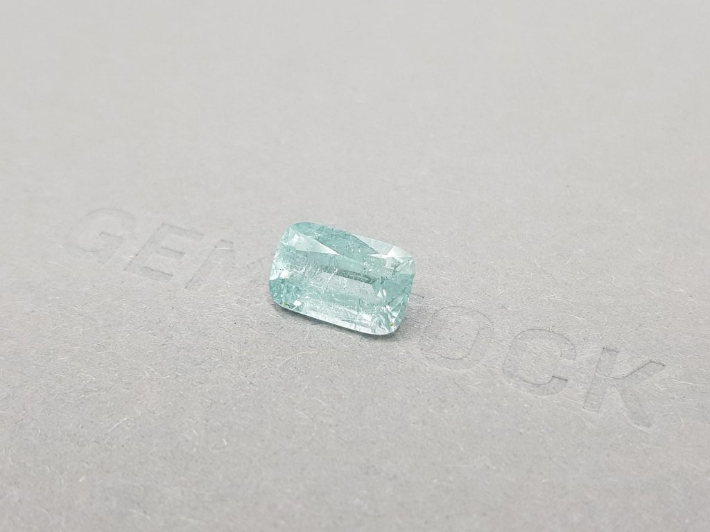 Cushion cut blue tourmaline 3.25 ct Image №3