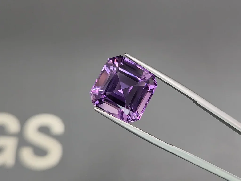 Set of asscher-cut amethysts 25.61 carats  Image №4