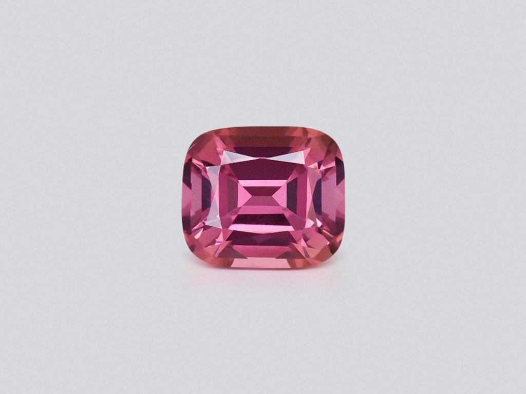 Cushion-cut pink tourmaline 8.37 carats, Africa Image №1
