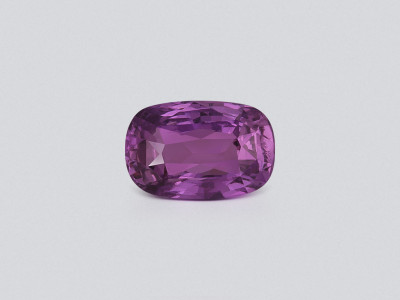 Unheated purple sapphire cushion cut 2.00 carats, Sri Lanka photo