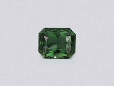 Large green tourmaline radiant cut 17.42 carats, Africa photo