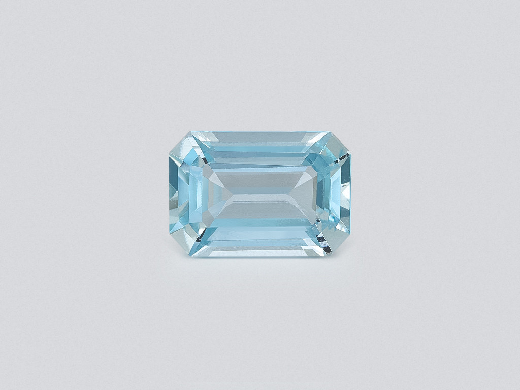 Aquamarine octagon cut  4.08 carats, Madagascar  Image №1
