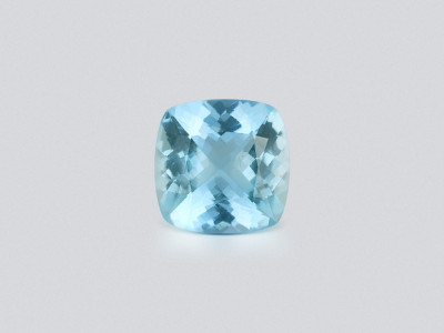 Large aquamarine cushion cut 13.26 carats, Africa photo
