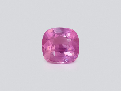 Unheated pink sapphire cushion cut 3.10 carats, Sri Lanka photo