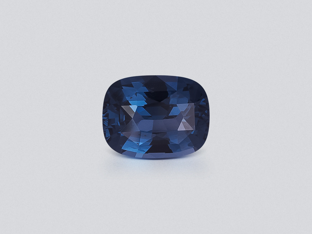 Spinel gray blue cushion cut 3.52 carats, Tanzania Image №1