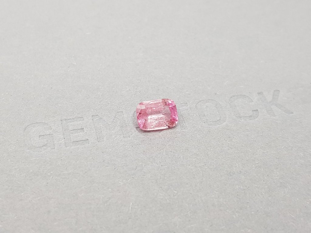 Bright orangey pink tourmaline 1.08 ct Image №2