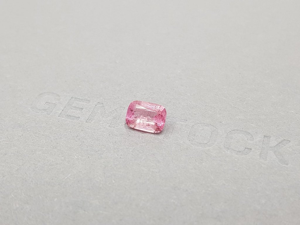 Bright orangey pink tourmaline 1.08 ct Image №3