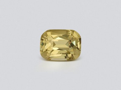 Yellow chrysoberyl in cushion cut 1.10 carats, Sri Lanka  photo
