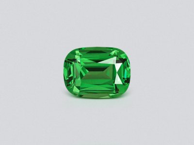 Neon Green tsavorite garnet in cushion cut 2.39 carats, Tanzania photo