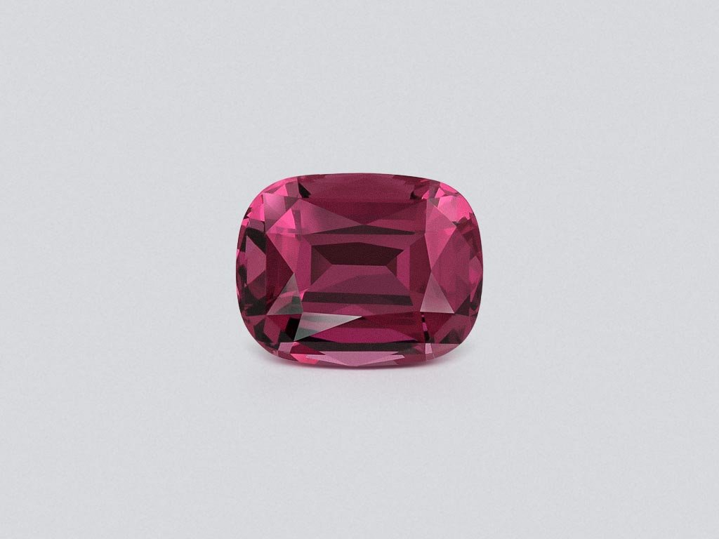 Rhodolite garnet cushion cut 2.43 carats, Tanzania Image №1