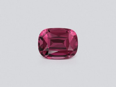 Rhodolite garnet cushion cut 2.43 carats, Tanzania photo