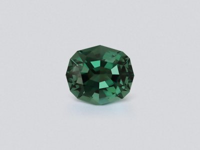 Green tourmaline cushion cut 1.24 carats, Africa photo