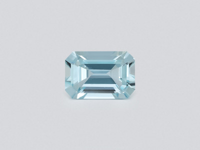 Aquamarine octagon cut 3.96 carats, Madagascar photo