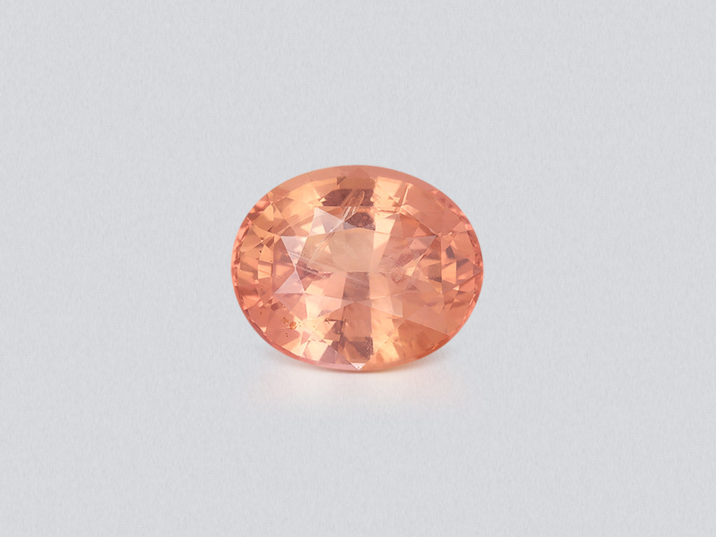 Unheated sapphire Padparadscha oval cut 2.06 carats, Sri Lanka  Image №1